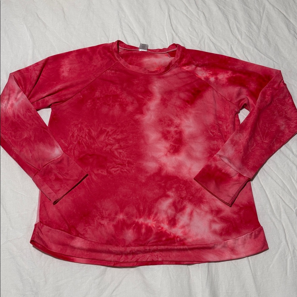 Hello Mello Dyes the Limit Lounge Set with Shorts and Long Sleeve Top - Picture 5 of 9